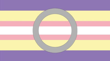 intergenderless gal flag